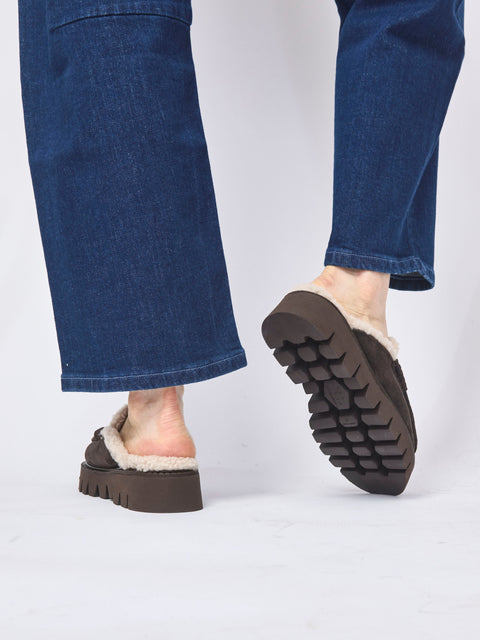 Savy Shearling, Brown
