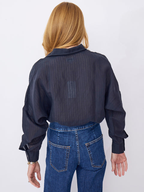 Cosma, black tonal stripes