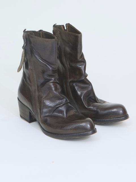 Double Zip 136, khaki