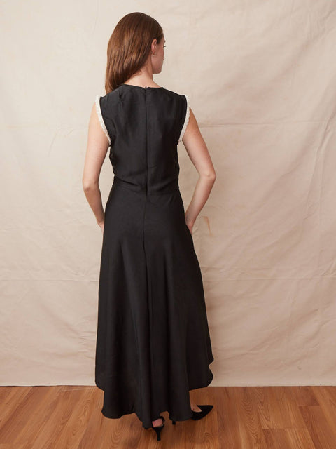 Atina Dress, Black