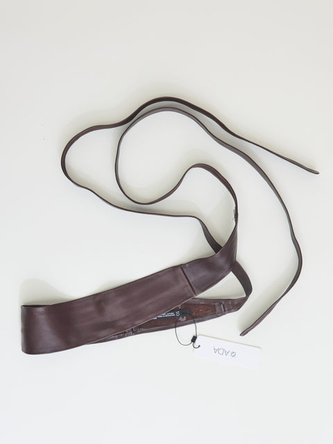 Wrap Belt, Chocolate