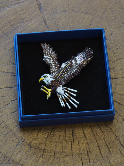 Bald Eagle Brooch