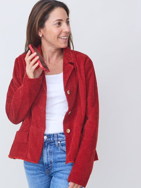Jacket Vicky, vermilion