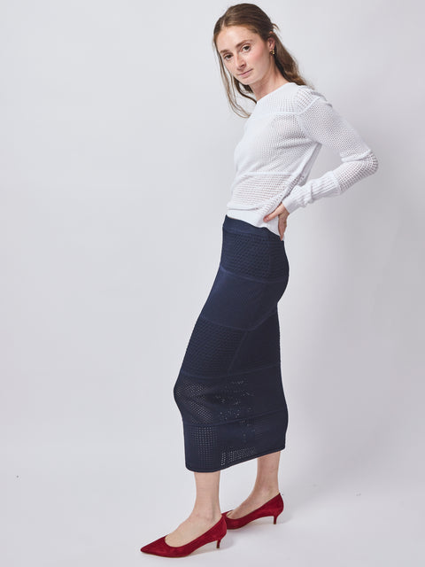 Juno Skirt, Navy