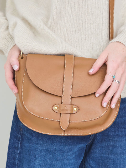 Archivo Saddle Bag, gianduia