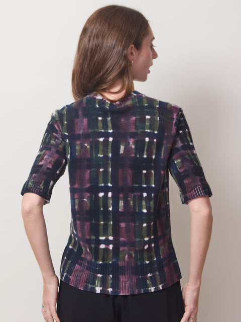Girocollo Stampa Tartan