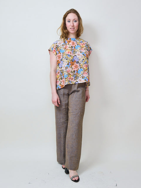 Curacao Blouse, multicolor pastel