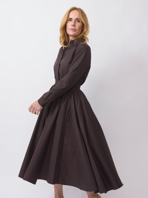 Nip/Tuck Dress, Espresso