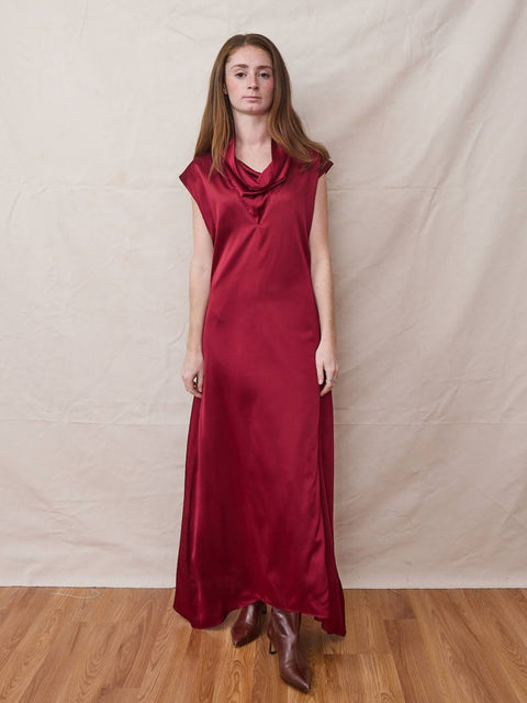 Azul Deb Dress, Bordeaux