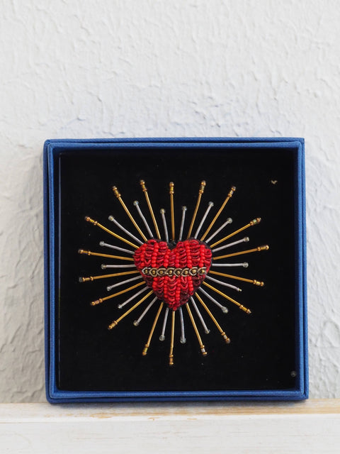 Sacred Heart Brooch