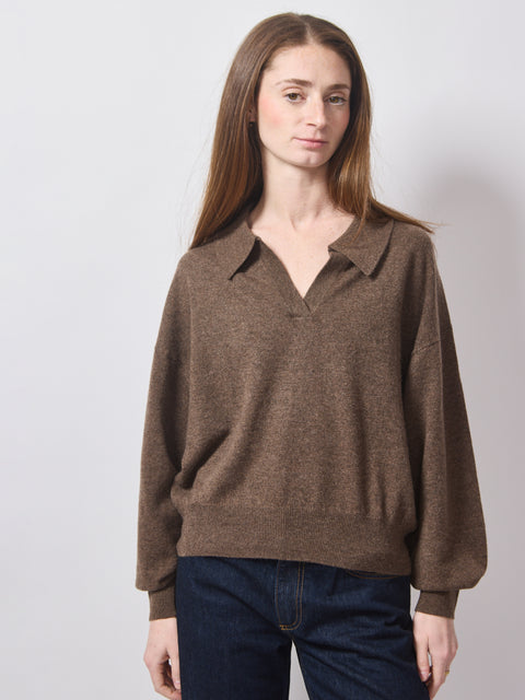 Katriel Sweater, Dark Truffle