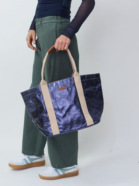 Giulia Small Tote, Petrolio