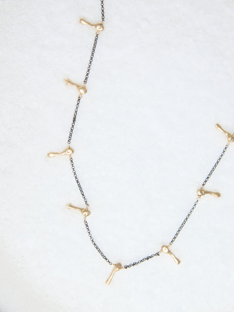 Calima Bronze Sterling Chain 18"