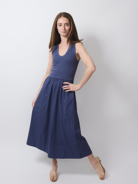 Jaclyn Dress, blueberry