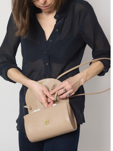 Linnea 1978 Crossbody, beige vasari