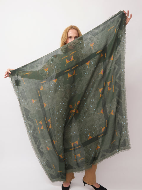 Magar Scarf, Deco Sage