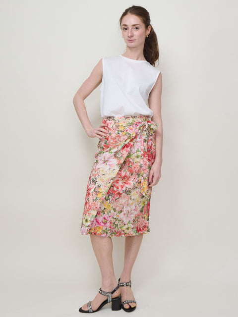 Pampas Skirt, multicolor pink
