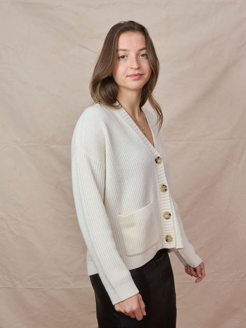 Magnus Cardigan, Ivory