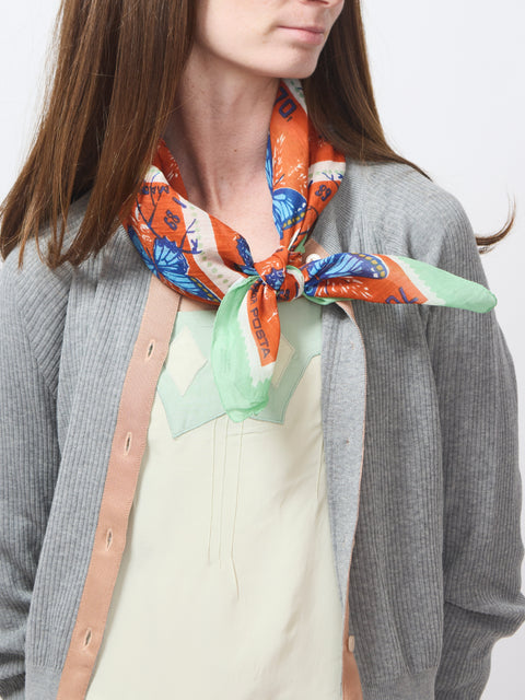 Butterfly Stamp Scarf