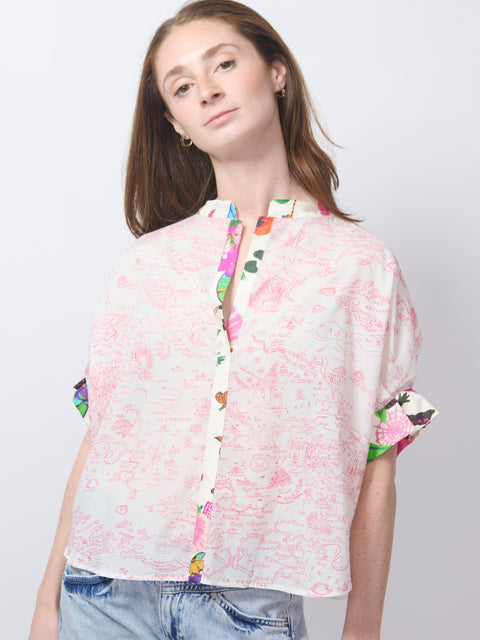Sultana, Carte Rose Ecru
