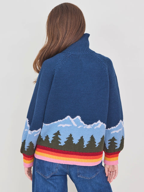 Vista Full Zip Cardigan, evergreen