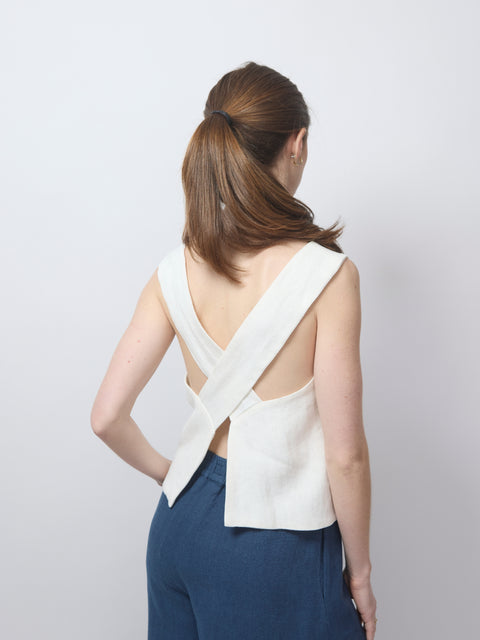 Aku Top, white