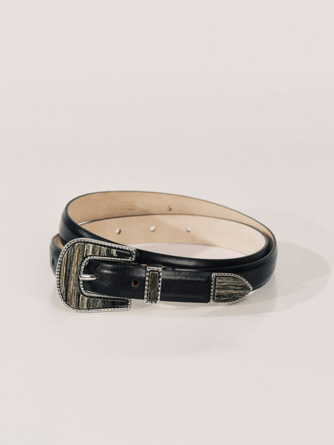 Travertine, black