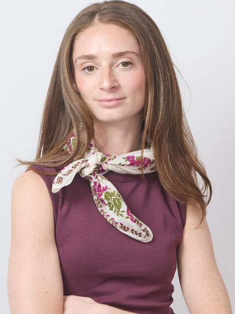 Fichu Scarf No. 652 Letter