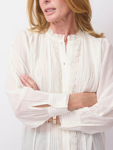 Gedi Top, White