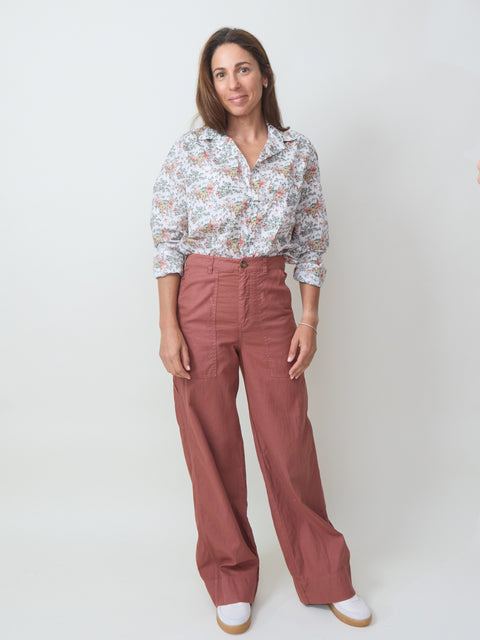 Eileen, Pink Bird Floral