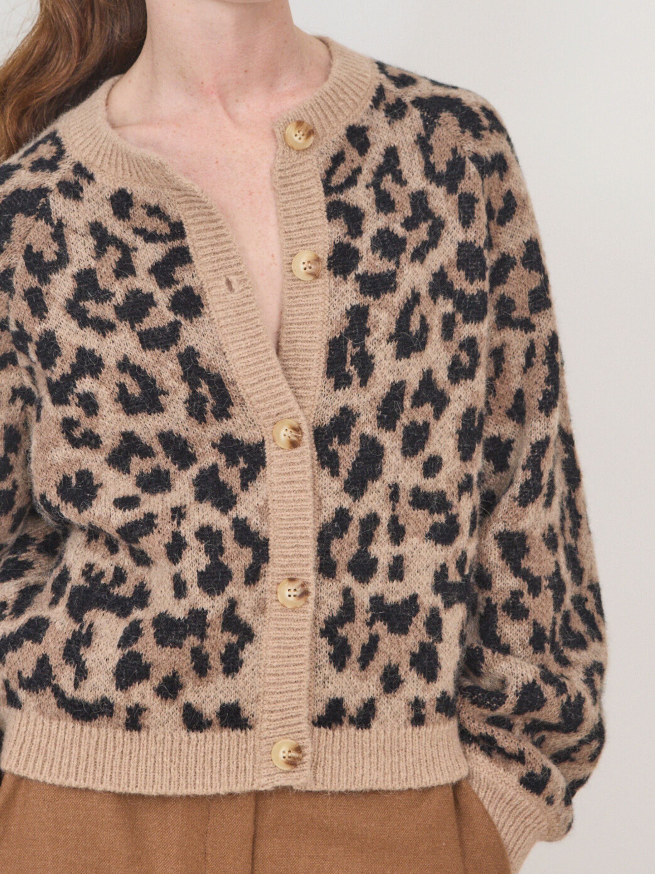 Windsor Cardigan, Leopard – teaandoranges