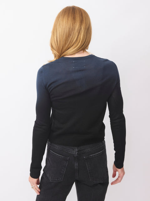 Merino Cardigan, Space Ombre