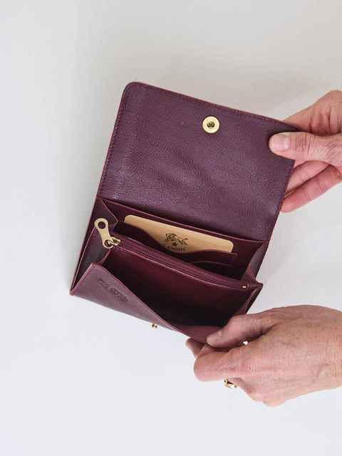 Alberese Wallet, black cherry