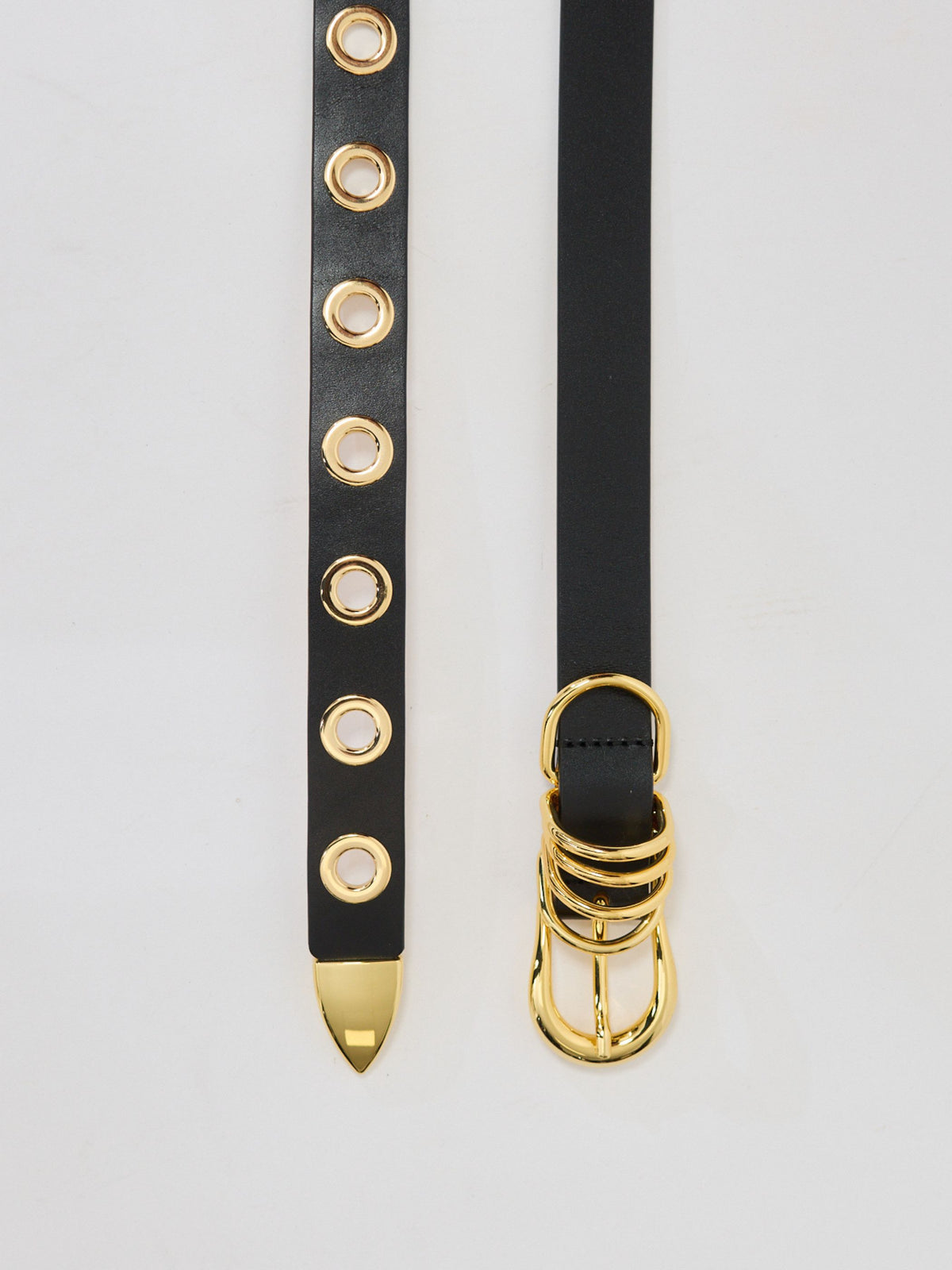 Hollyhock Rivet, Black/Gold – teaandoranges display picture 1