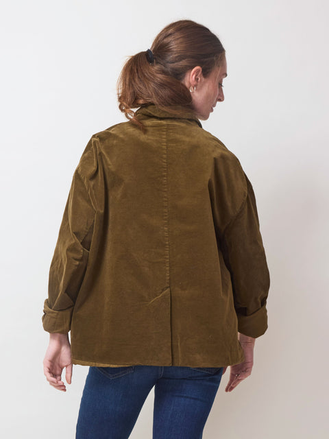 Jacket Viatrix, tobacco