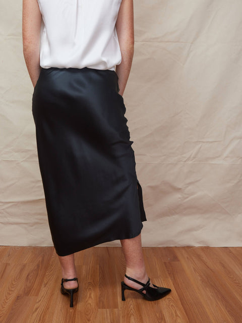 Long For It Skirt, Washed Black