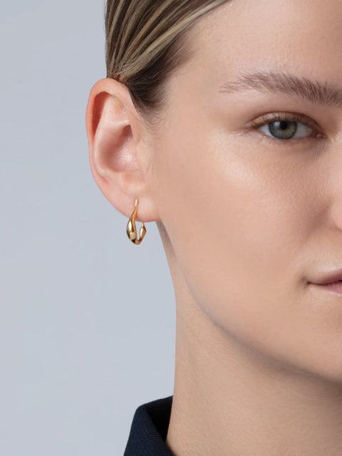 Mini Colette Hoops, gold