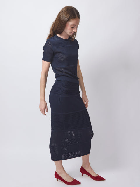 Juno Skirt, Navy