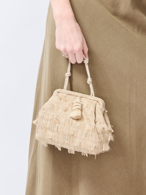 Susan, woven fringe