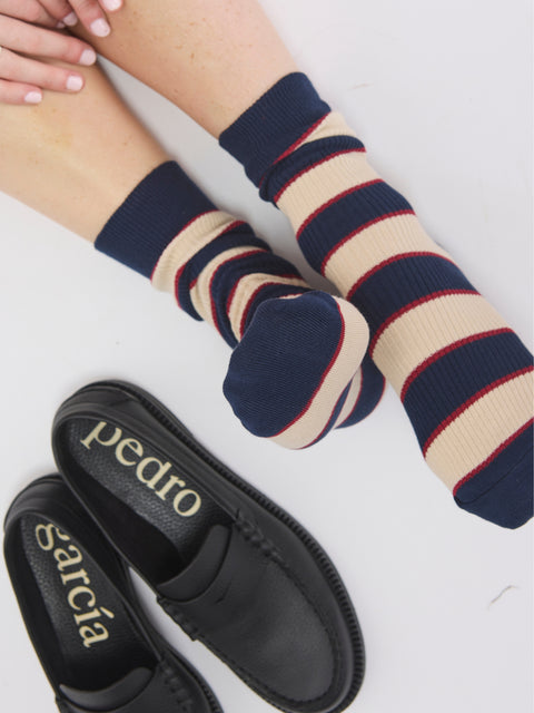 Collegiate Sock, Navy