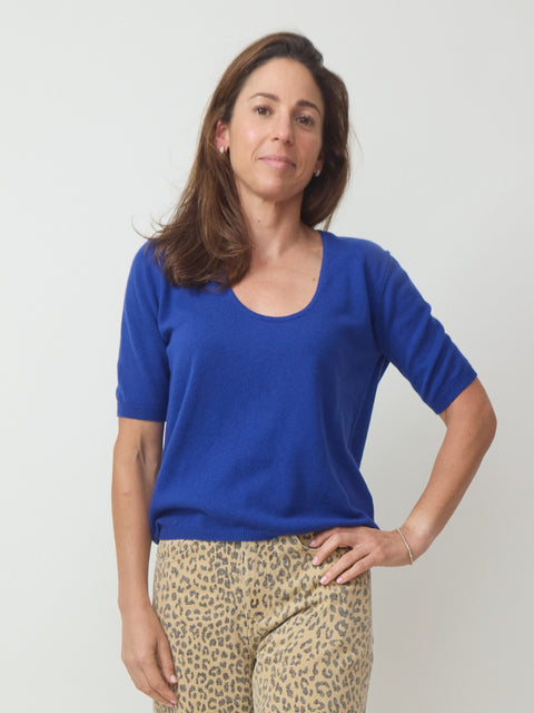 S/S Scoop Neck, Night Dive