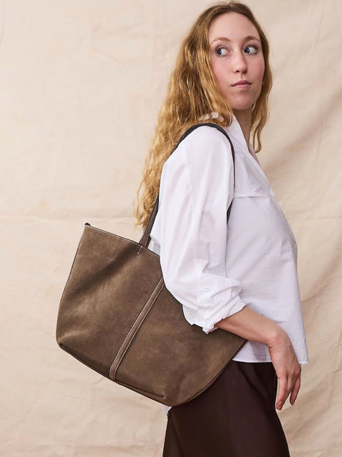 Small Daily Tote, taupe