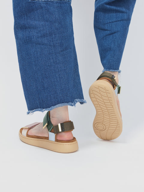 Line Sandal, Algae Multi