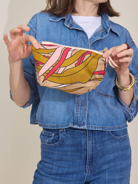 Make Up Pouch, parachute mix
