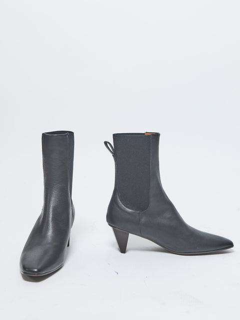 Suttner Boot, black leather