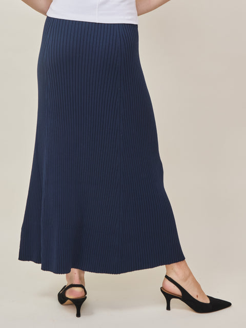 Afiya skirt, french navy