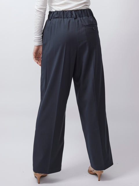 Still trouser, navy