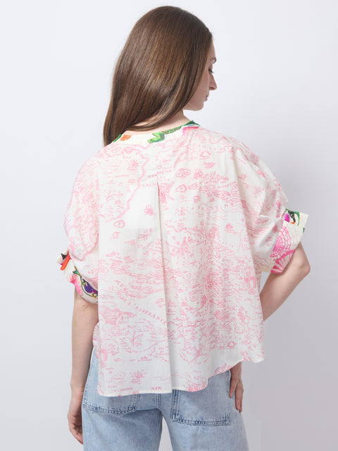 Sultana, Carte Rose Ecru