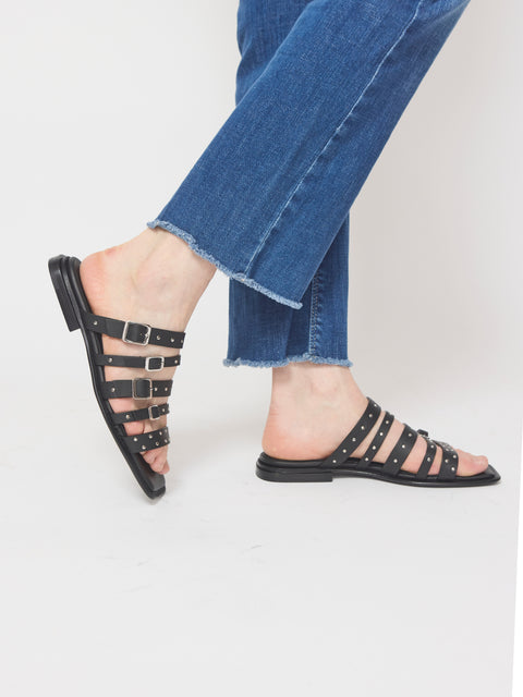 Studded Sandal, black