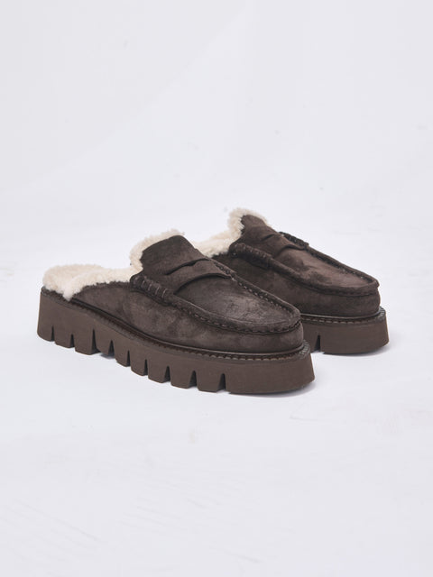 Savy Shearling, Brown